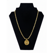 원적외선 목걸이-골드러브